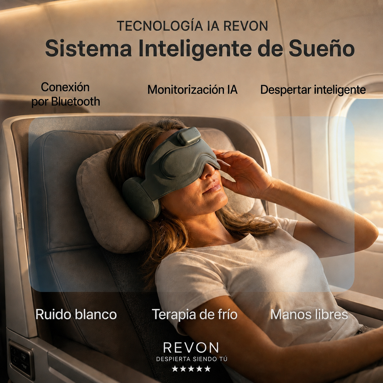 REVON™ Antifaz Inteligente 3 en 1